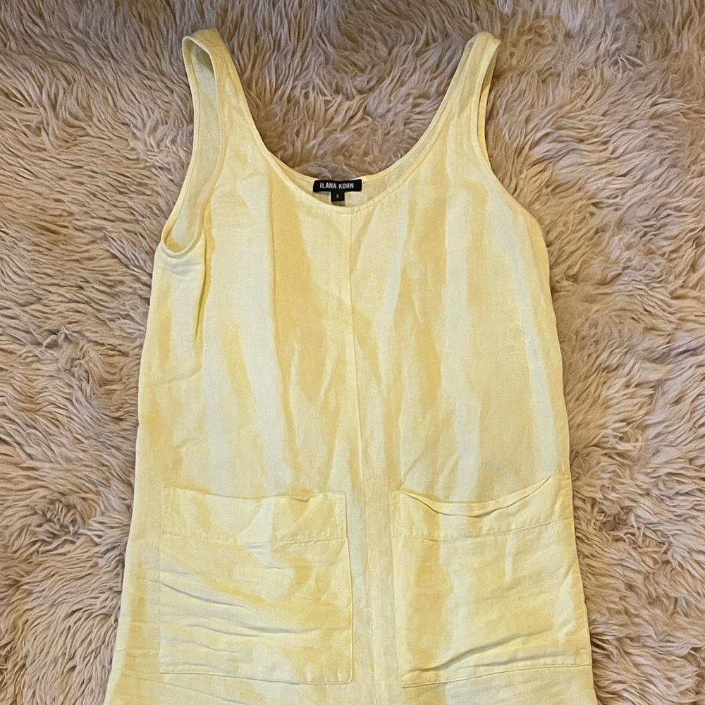 Ilana Kohn Cream Sleeveless Top